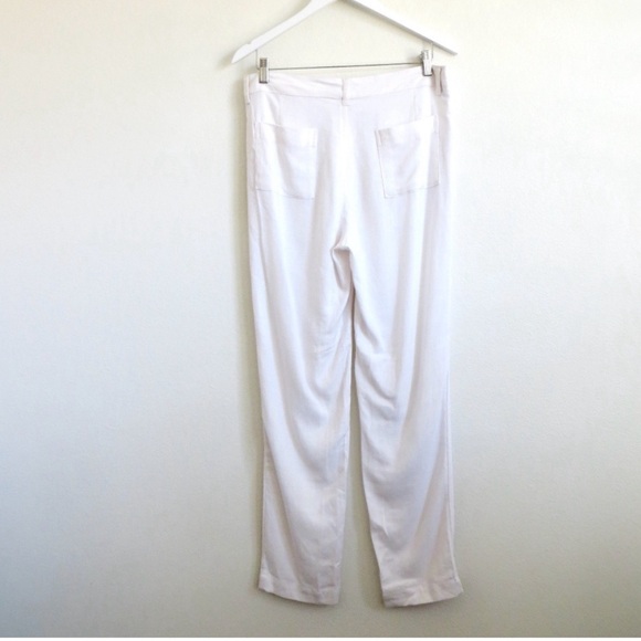 Kenny Flowers THE CASA BLANCA
WHITE LINEN VACATION PANTS Small - Picture 7 of 8